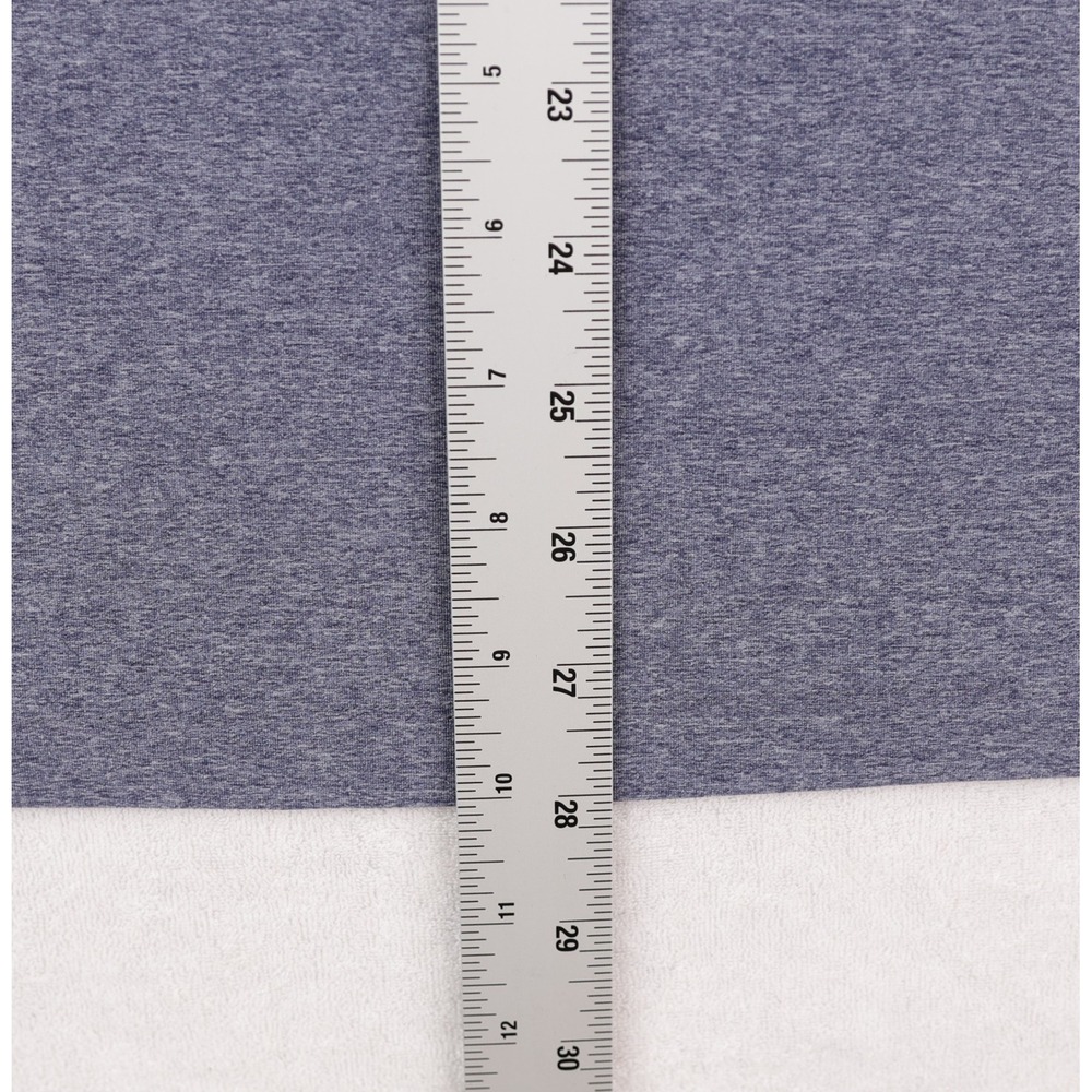 Rhone Reign Hoodie Mens Large Blue Heathered Long Sleeve Activewear Athleisure - Picture 6 of 10
